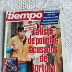 Coleccionismo de Revista Tiempo: REVISTA TIEMPO. Nº 130. NOVIEMBRE 1984. LAS CORTES DE VALLE-INCLÁN. PRESUNTOS TORTURADORES EN.. LEER. Lote 360315830