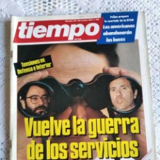 Coleccionismo de Revista Tiempo: REVISTA TIEMPO. Nº 128. OCTUBRE 1984. EL GOBIERNO CONTRA LA PRENSA. EL PRESIDENTE FELIPE GONZ.. LEER. Lote 360317655