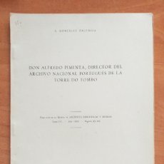 Coleccionismo de Revista Tiempo: 1949 DON ALFREDO PIMENTA / A. GONZÁLEZ PALENCIA