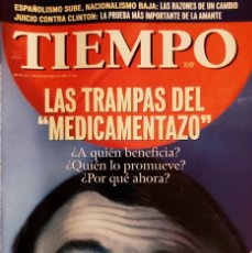 Coleccionismo de Revista Tiempo: REVISTA TIEMPO 813 DE 1 DE DICIEMBRE DE 1997: MEDICAMENTAZO, ESPAÑOLISMO, CLINTON…