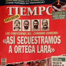 Coleccionismo de Revista Tiempo: REVISTA TIEMPO 807 DE 20 DE OCTUBRE DE 1997: COMANDO GOHIERRI, ORTEGA LARA, EMILIO ARAGÓN, PP...