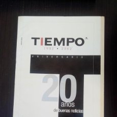Coleccionismo de Revista Tiempo: TIEMPO 1982 2002 20 AÑOS