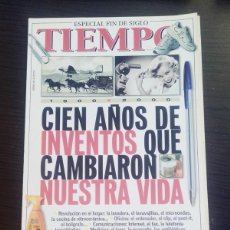 Coleccionismo de Revista Tiempo: REVISTA ESPECIAL FIN DE SIGLO TIEMPO CIEN AÑOS DE INVENTOS QUE CAMBIARION NUESTRA VIDA