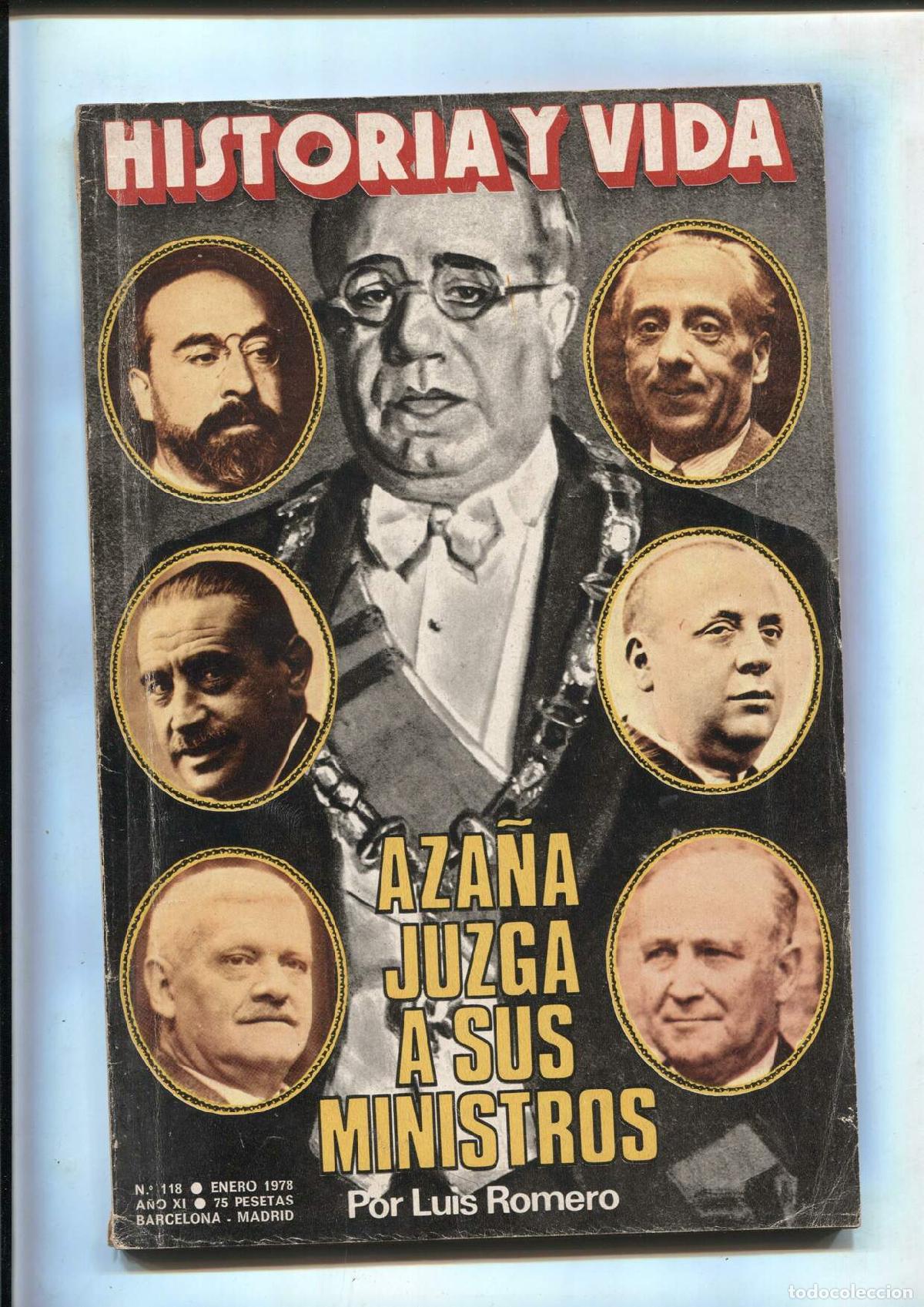 Sammeln von Zeitschriften Tiempo: Historia y Vida numero 118: La novela negra norteamericana - Varios