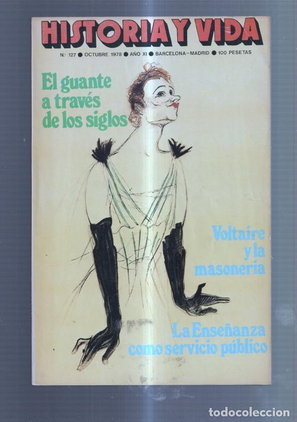 Sammeln von Zeitschriften Tiempo: Historia y Vida numero 127: El guante a traves de los siglos - Varios