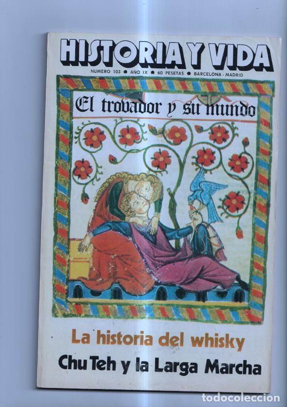 Sammeln von Zeitschriften Tiempo: Historia y Vida numero 103: Los siete ni&ntilde;os de Ecija-La historia del whisky - Varios
