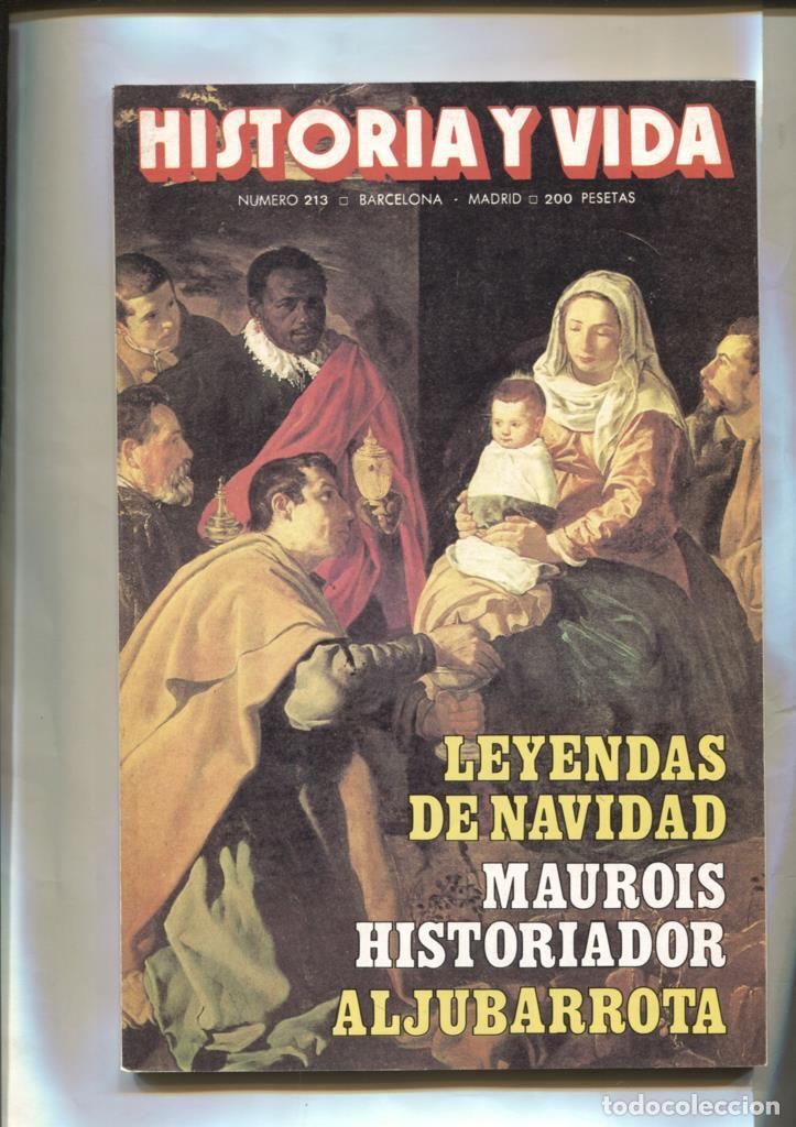 Sammeln von Zeitschriften Tiempo: Historia y Vida numero 213: Leyendas de Navidad-Clara Bow-Las catacumbas romanas - Varios