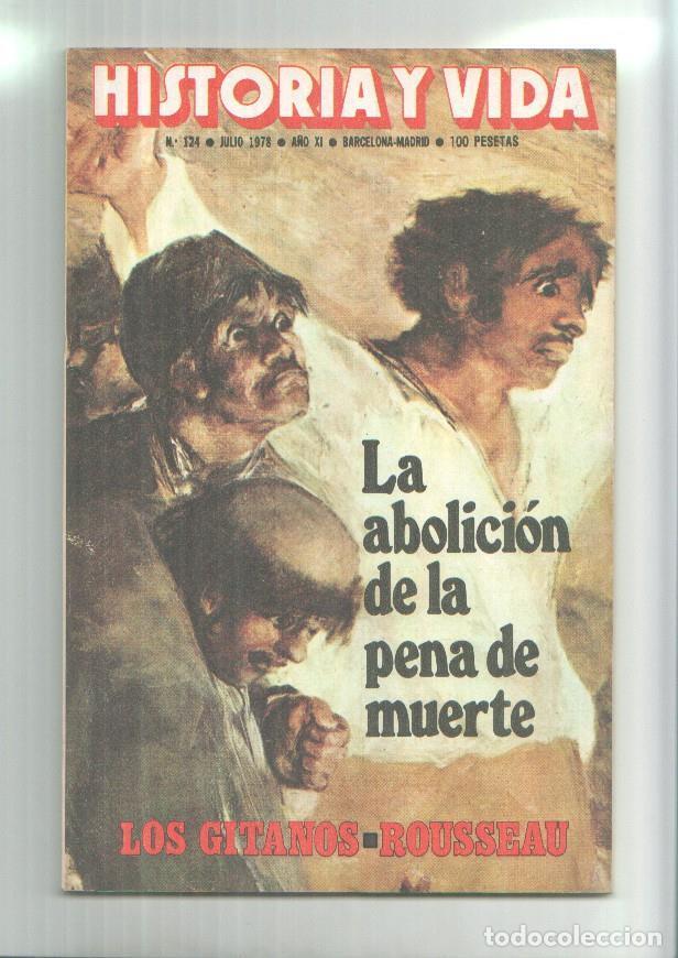 Sammeln von Zeitschriften Tiempo: Historia y Vida numero 124: la abolicion de la pena de muerte - Varios