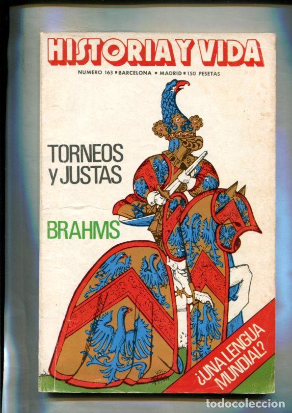 Sammeln von Zeitschriften Tiempo: Historia y Vida numero 163: torneos y justas - Varios
