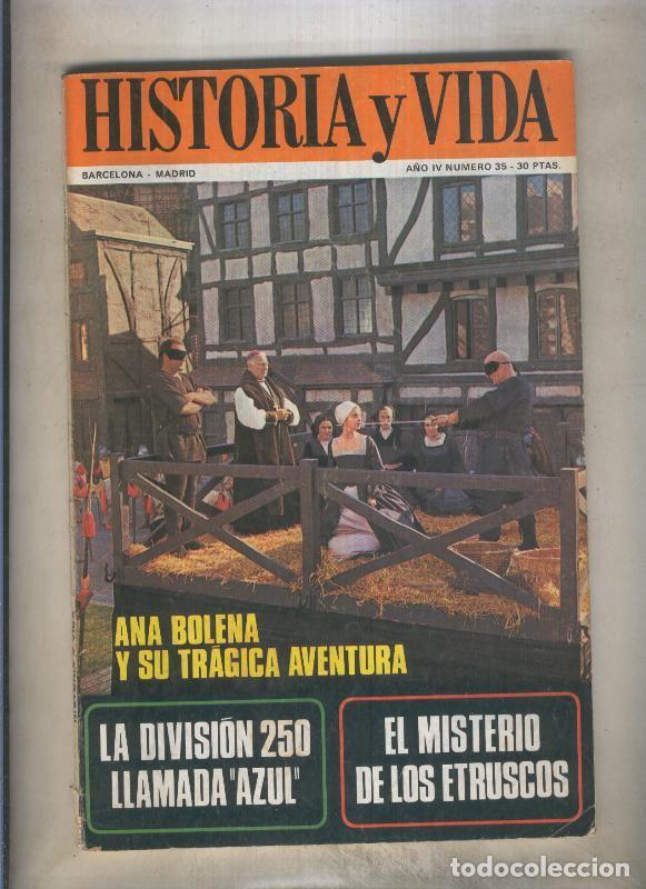 Collection Magazine Tiempo de hoy: Historia y Vida numero 035 (numerado 1 en trasera) - Varios