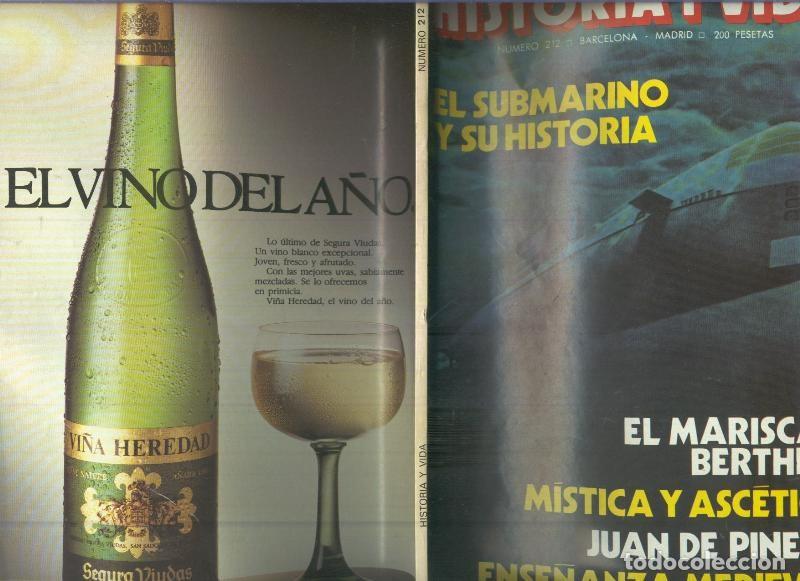 Collection Magazine Tiempo de hoy: Historia y Vida numero 212: El submarino y su historia - Varios