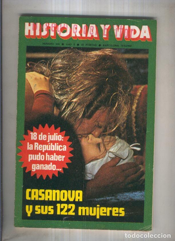 Colecionismo da Revista Tiempo: Historia y Vida revista numero 109: Casanova y sus 122 mujeres - Varios