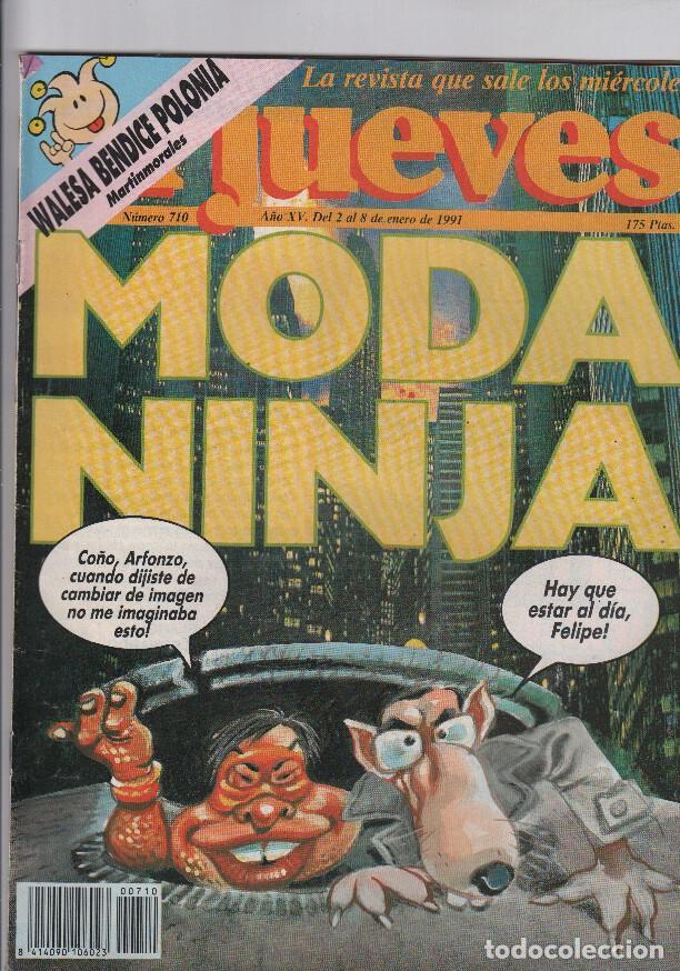Collezionismo di Rivista Tiempo: EL JUEVES Numero 710 - MODA NINJA