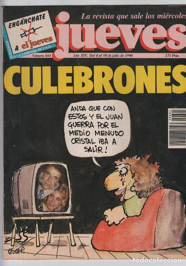 Collezionismo di Rivista Tiempo: EL JUEVES numero 684 - CULEBRONES