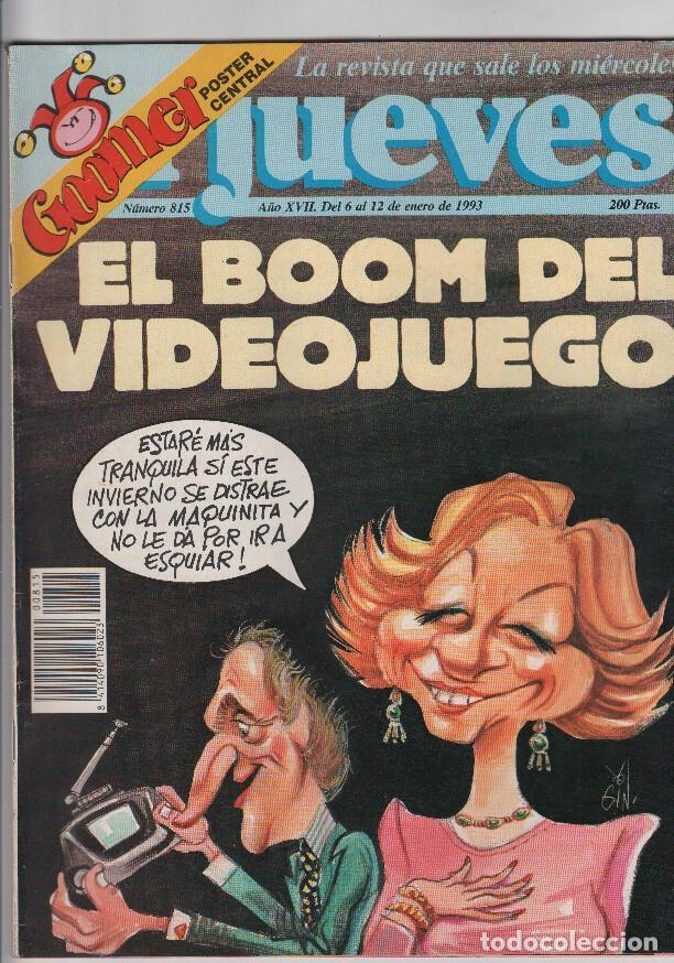Collezionismo di Rivista Tiempo: EL JUEVES numero 815 - POSTER CENTRAL DE GOOMER