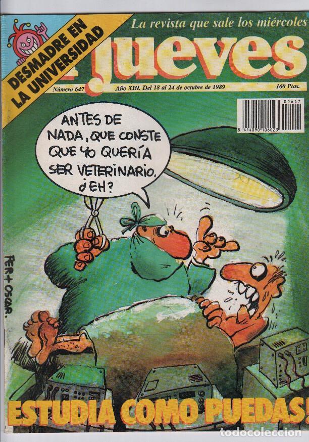 Collezionismo di Rivista Tiempo: EL JUEVES numero 647 - ESTUDIA COMO PUEDAS