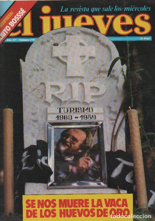 Collezionismo di Rivista Tiempo: EL JUEVES numero 170 - POSTER CENTRAL MIGUEL BOSE