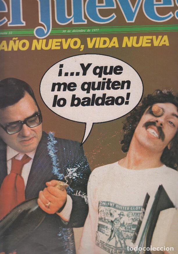 Collezionismo di Rivista Tiempo: EL JUEVES numero 0032 - ANO NUEVO, VIDA NUEVA