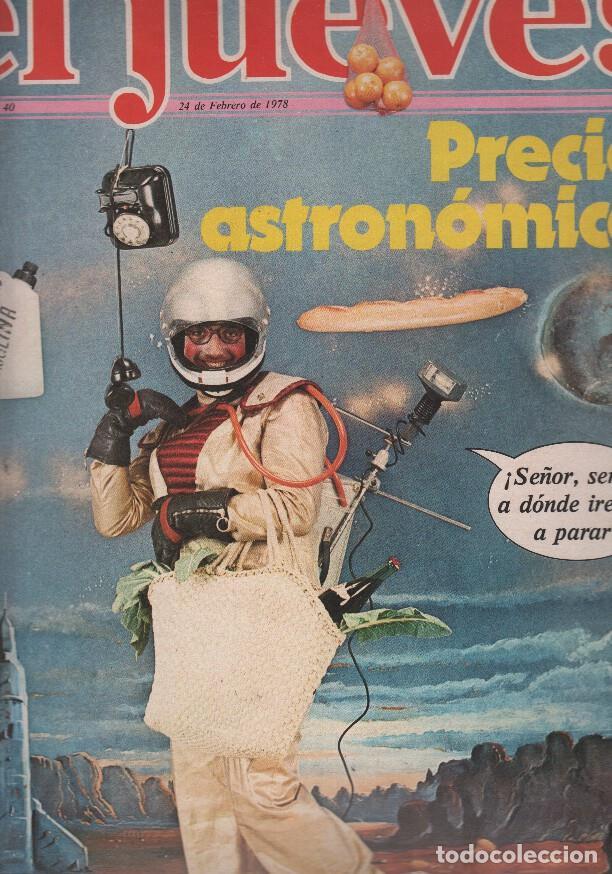 Collezionismo di Rivista Tiempo: El Jueves revista semanal numero 0040 - PRECIOS ASTRONOMICOS