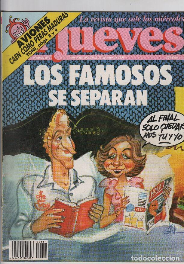 Collezionismo di Rivista Tiempo: EL JUEVES numero 634 - LOS FAMOSOS SE SEPARAN