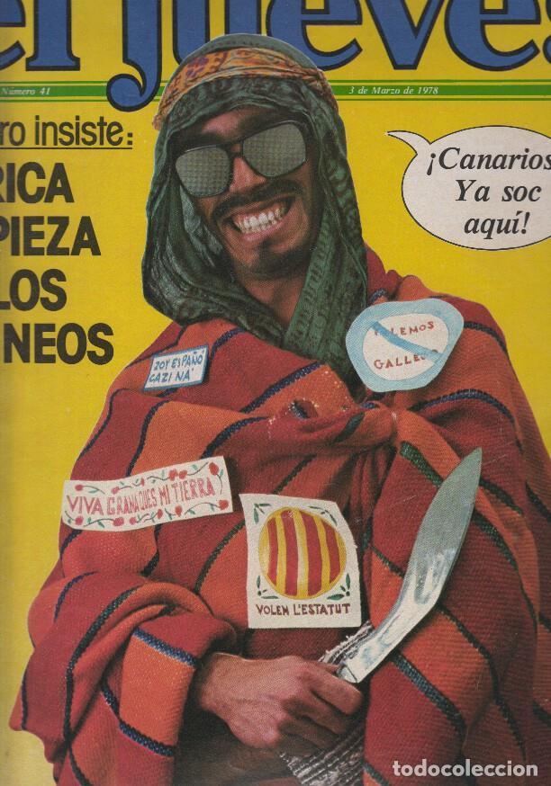 Collezionismo di Rivista Tiempo: EL JUEVES numero 0041 - AFRICA EMPIEZA EN LOS PIRINEOS