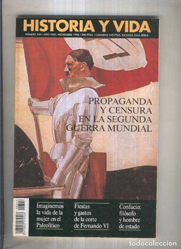 Collectionnisme de Magazine Tiempo: Historia y Vida revista numero 344: Propaganda y censura en la segunda guerra mundial - Varios