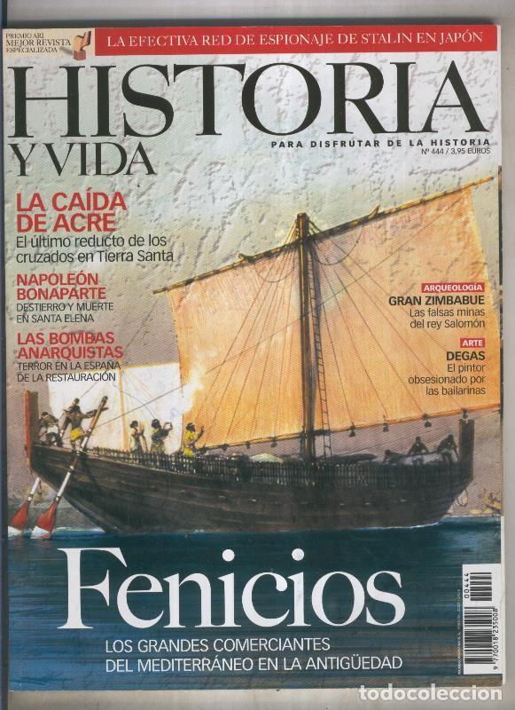 Collectionnisme de Magazine Tiempo: Historia y vida numero 444: Gran Zimbabue-Degas - Varios