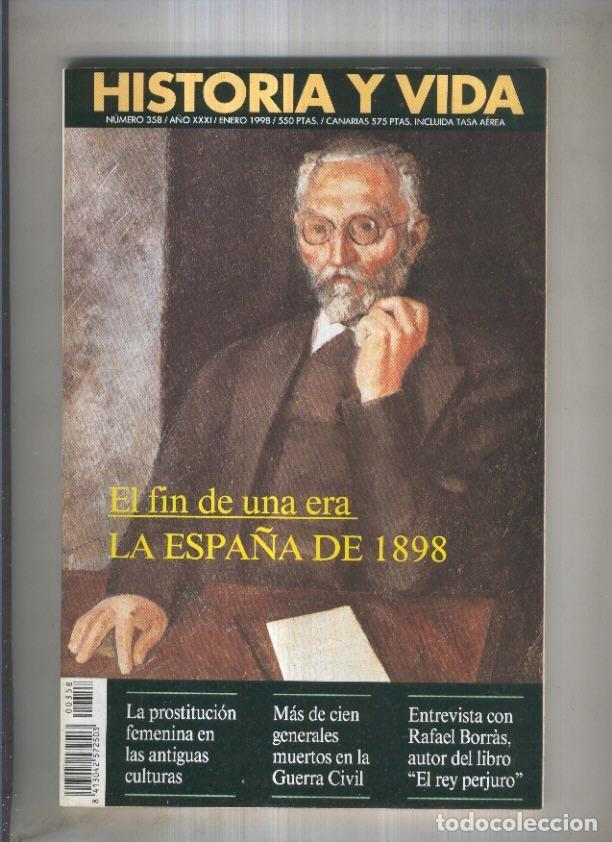 Sammeln von Zeitschriften Tiempo: Historia y Vida revista numero 358: La Espa&ntilde;a de 1898 - Varios