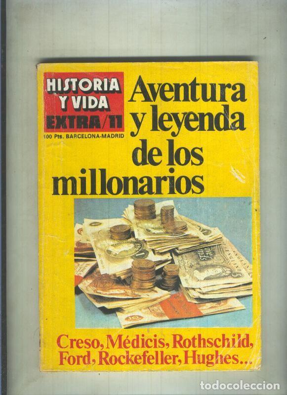 Sammeln von Zeitschriften Tiempo: Historia y Vida extra numero 011: Aventura y leyenda de los millonarios - Varios