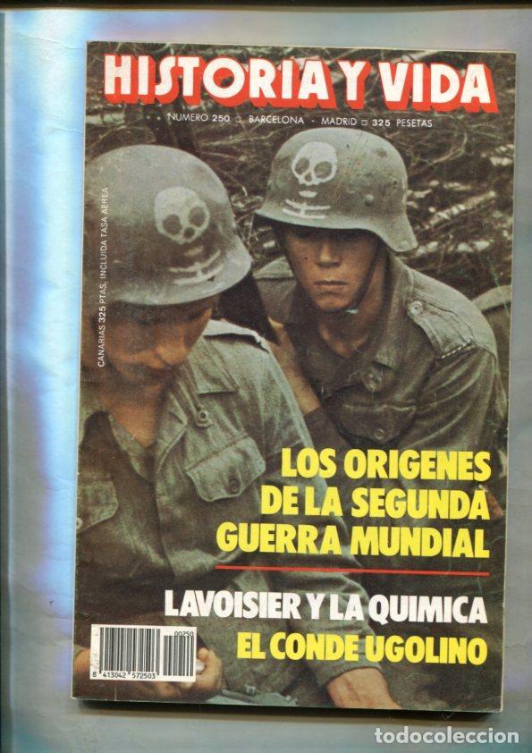Sammeln von Zeitschriften Tiempo: Historia y Vida numero 250: Los conflictos artilleros - Varios