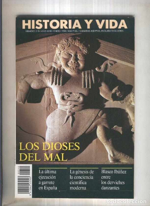 Sammeln von Zeitschriften Tiempo: Historia y Vida revista numero 310: Los dioses del mar - Varios