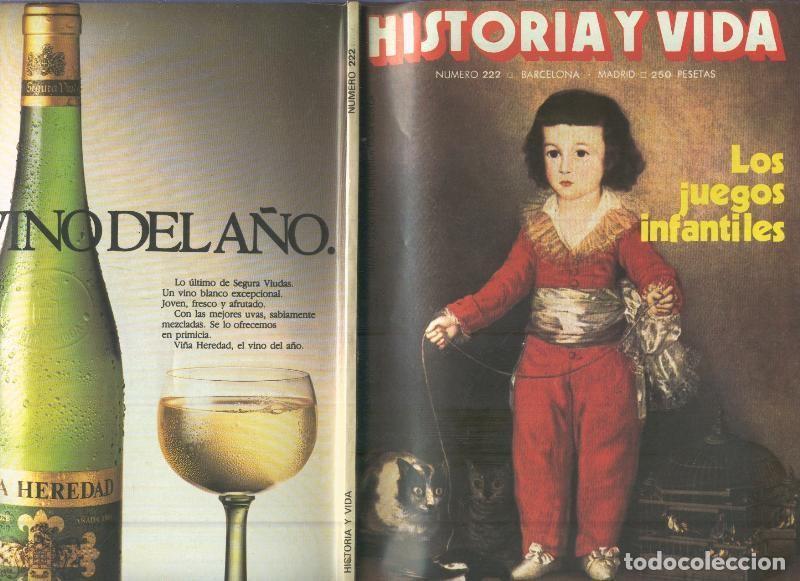 Collection Magazine Tiempo de hoy: Historia y vida revista numero 222: Los juegos infantiles - varios
