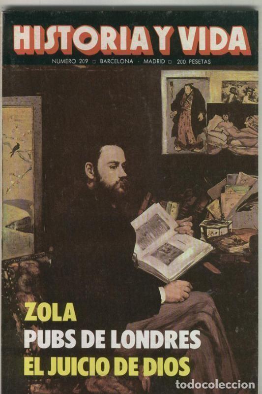 Collection Magazine Tiempo de hoy: Historia y Vida numero 209: Zola, Pubs de Londres, El juicio de Dios - Varios