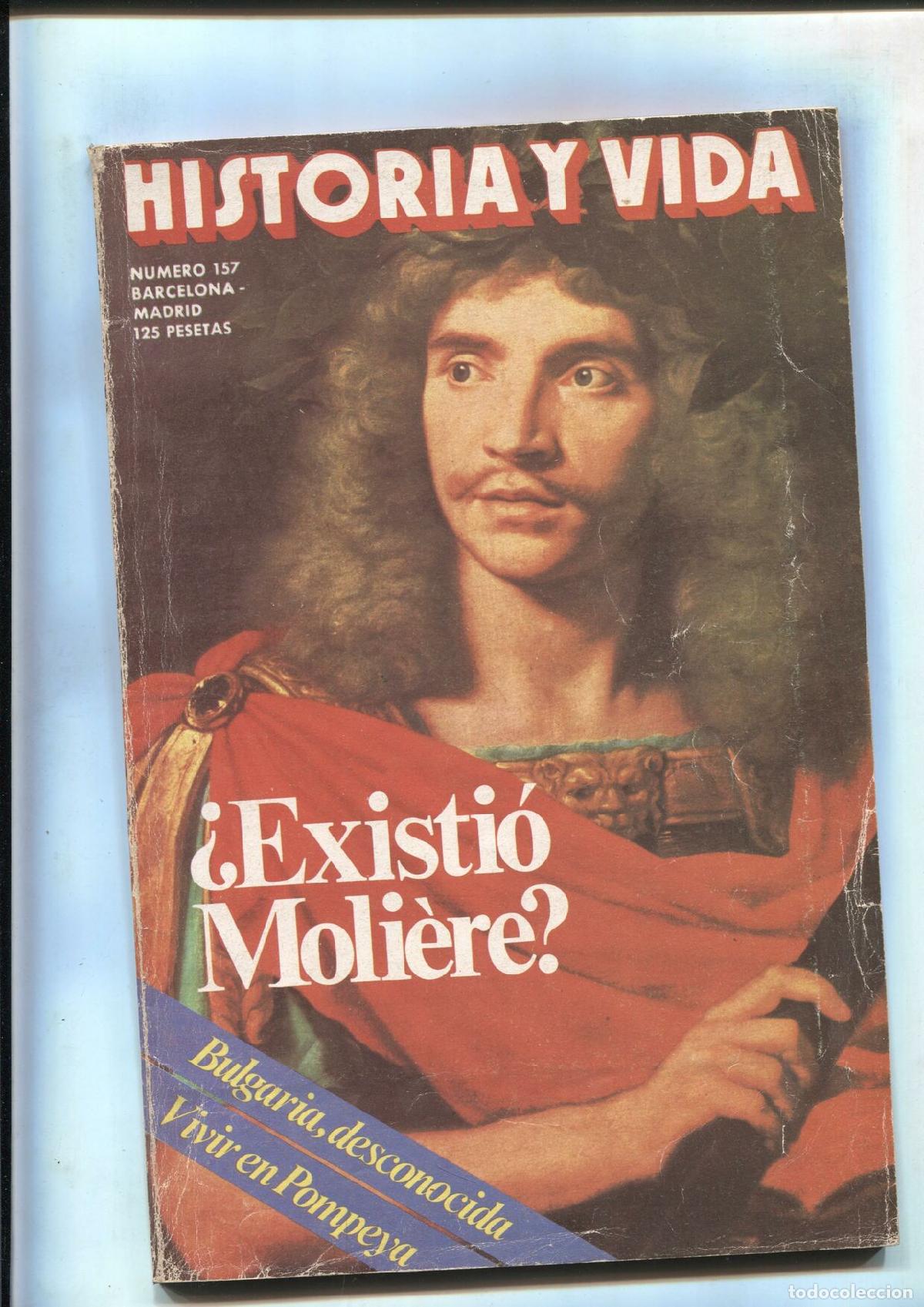 Collection Magazine Tiempo de hoy: Historia y Vida revista numero 157: Moliere, una vida misteriosa - Varios