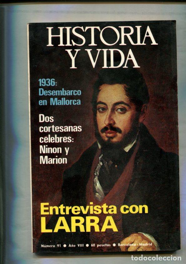 Collection Magazine Tiempo de hoy: Historia y Vida revista numero 091: Palestina, tierra prometida, La expedicion republicana a Mallorc