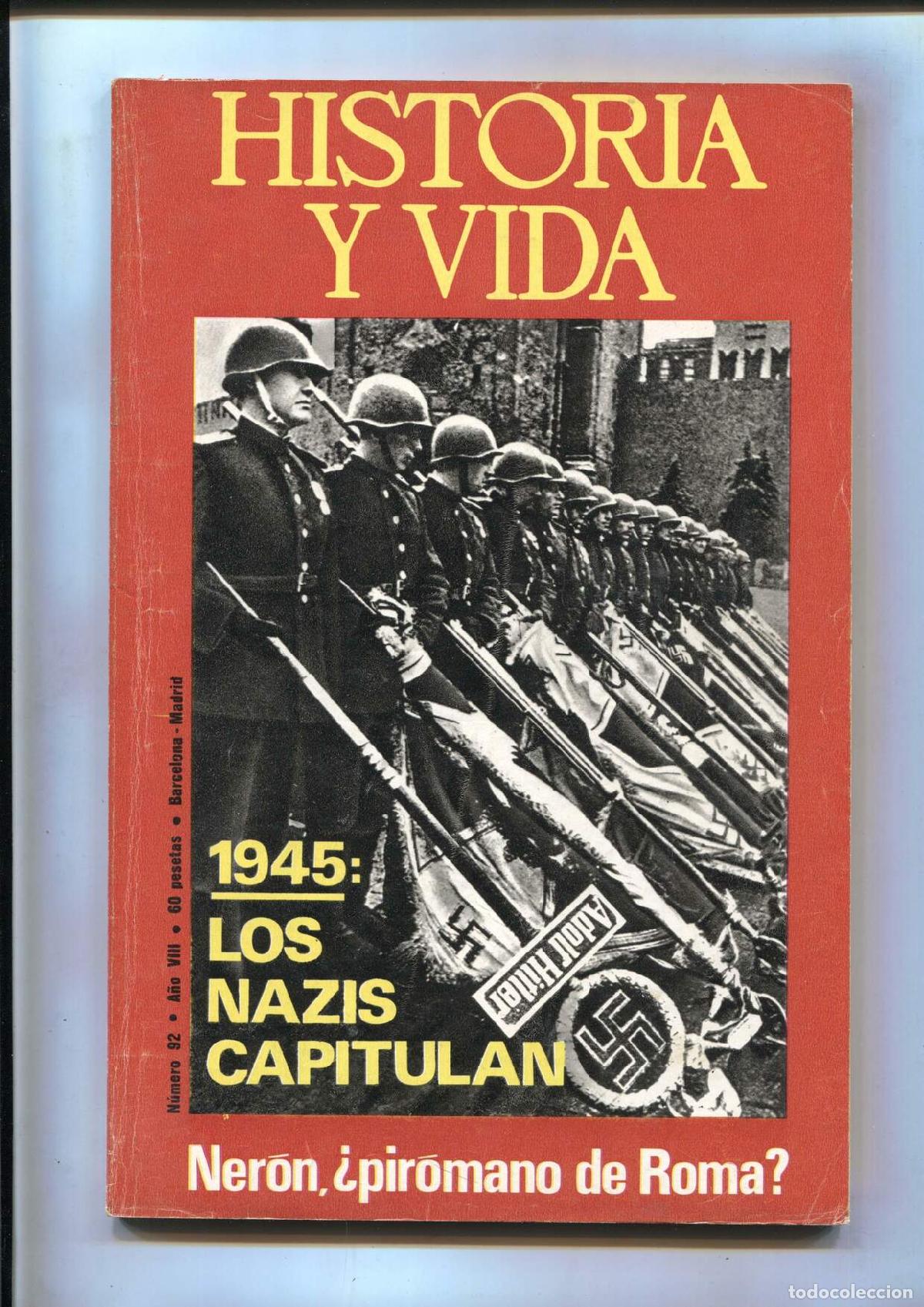 Collectionnisme de Magazine Tiempo: Historia y Vida revista numero 092: La comision de limites de Africa, primer cuartel general del mov