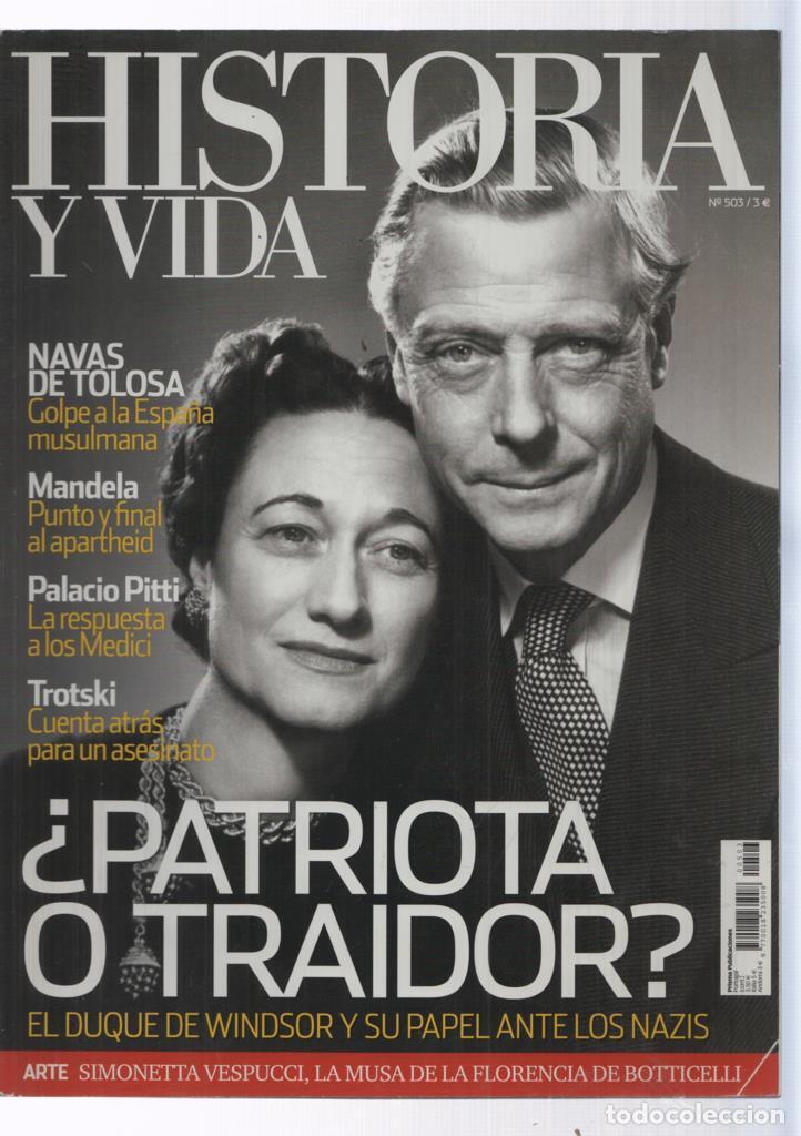 Collectionnisme de Magazine Tiempo: Historia y Vida numero 503: Patriota o traidor - Varios