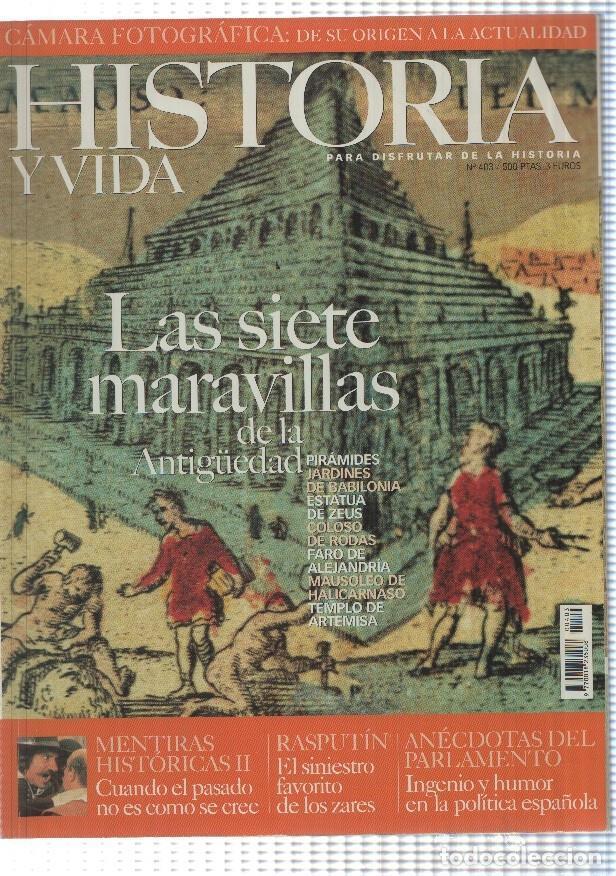 Collectionnisme de Magazine Tiempo: Historia y Vida numero 403: Las siete maravillas de la antiguedad - Varios