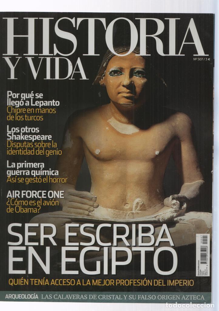Collectionnisme de Magazine Tiempo: Historia y Vida numero 507: Ser escriba en egipto - Varios