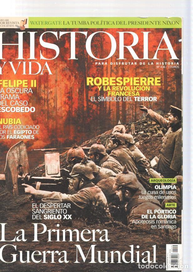Collectionnisme de Magazine Tiempo: Historia y Vida numero 436, 2008: Watergate: La tumba politica del Presidente - varios