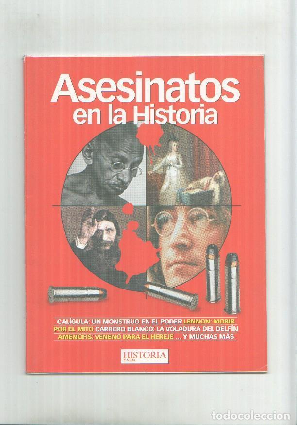 Collectionnisme de Magazine Tiempo: Historia y Vida: asesinatos en la historia - Varios