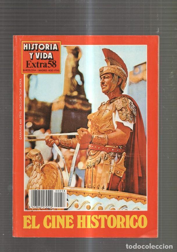 Collectionnisme de Magazine Tiempo: Historia y Vida Extra numero 58: El cine historico-El busca del fuego- El antiguo - varios