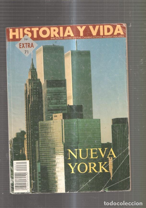 Collezionismo di Rivista Tiempo: Historia y Vida Extra numero 71: Nueva York- Los primeros pobladores- De Nueva - varios