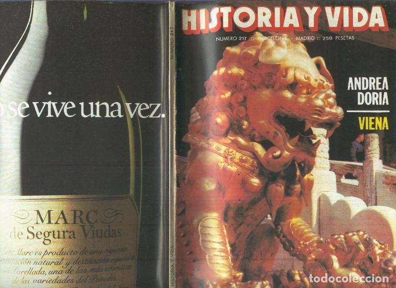 Collectionnisme de Magazine Tiempo: Historia y Vida numero 217: la masoneria espa&ntilde;ola - Varios