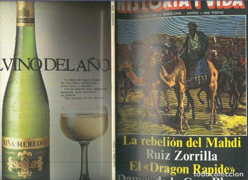Collectionnisme de Magazine Tiempo: Historia y Vida numero 233: La rebelion del Mahdi - Varios