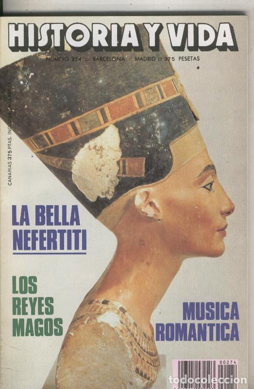 Collectionnisme de Magazine Tiempo: Historia y Vida numero 274: La bella Nefertiti - varios