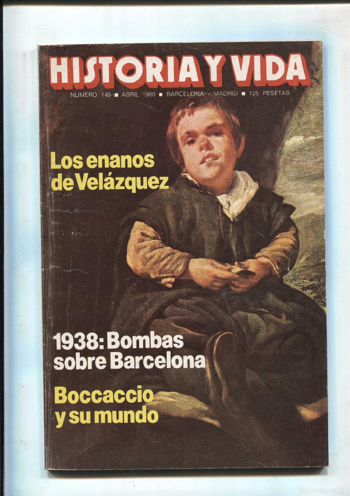Collectionnisme de Magazine Tiempo: Historia y Vida numero 145: Los enanos de Velazquez - Varios