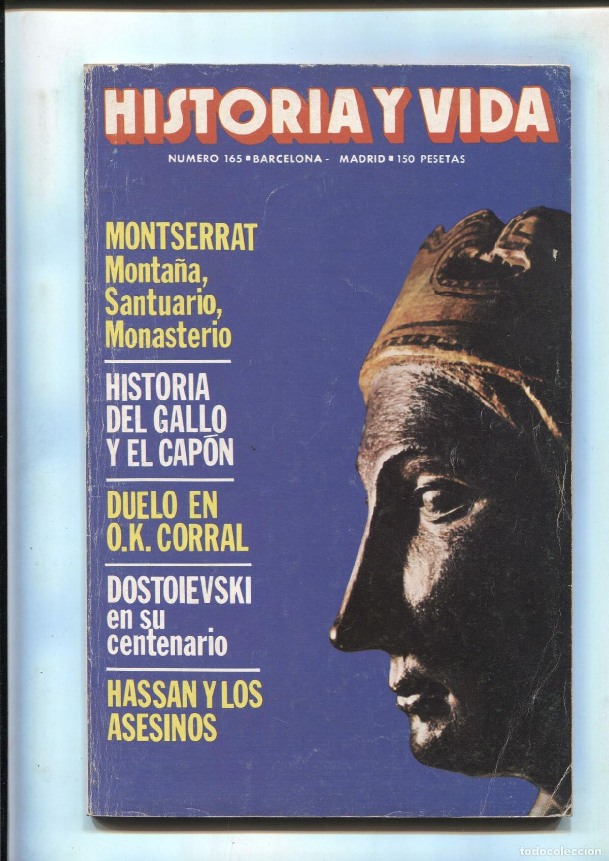 Collectionnisme de Magazine Tiempo: Historia y Vida numero 165: Montserrat, monta&ntilde;a, santuario, monasterio - Varios