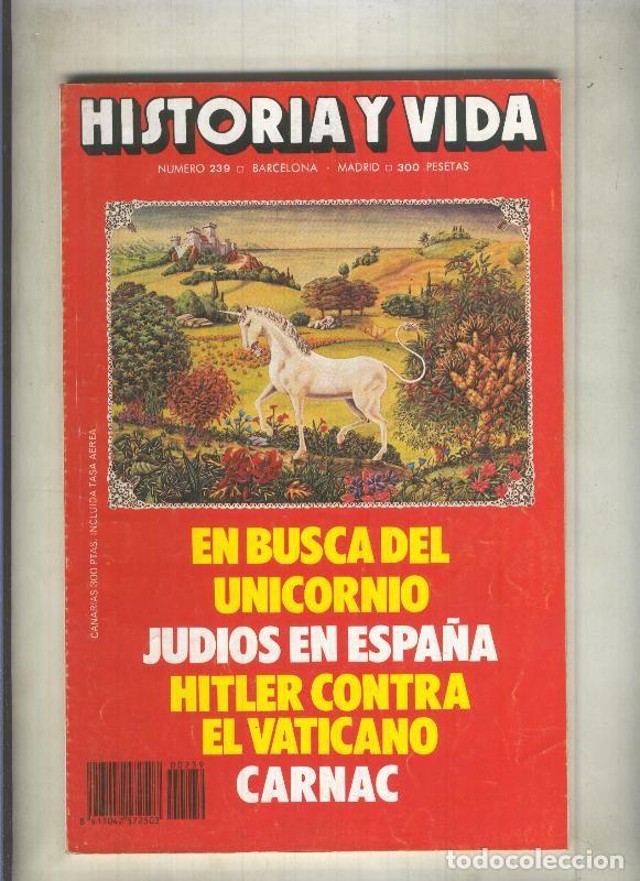 Collectionnisme de Magazine Tiempo: Historia y Vida numero 239 (numerado 1 en interior cubierta) - Varios