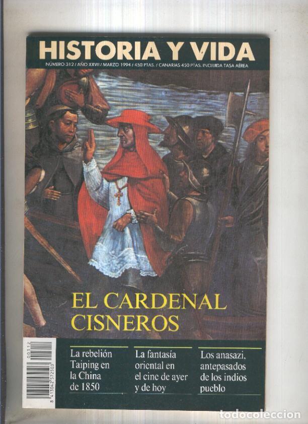 Collectionnisme de Magazine Tiempo: Historia y Vida revista numero 312: El cardenal Cisneros - Varios